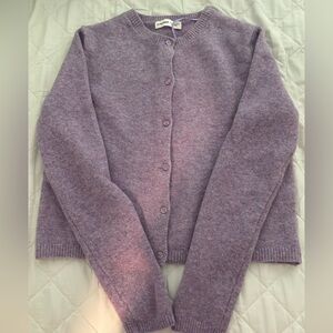 Pull&Bear Purple Women's Cardigan